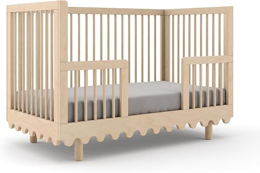 OEUF Moss Conversion Kit | Converts Moss Crib to Toddler Bed | Solid Birch & Baltic Birch Plywood | GREENGUARD Gold Certified | Non-Toxic Finish | Made in Europe