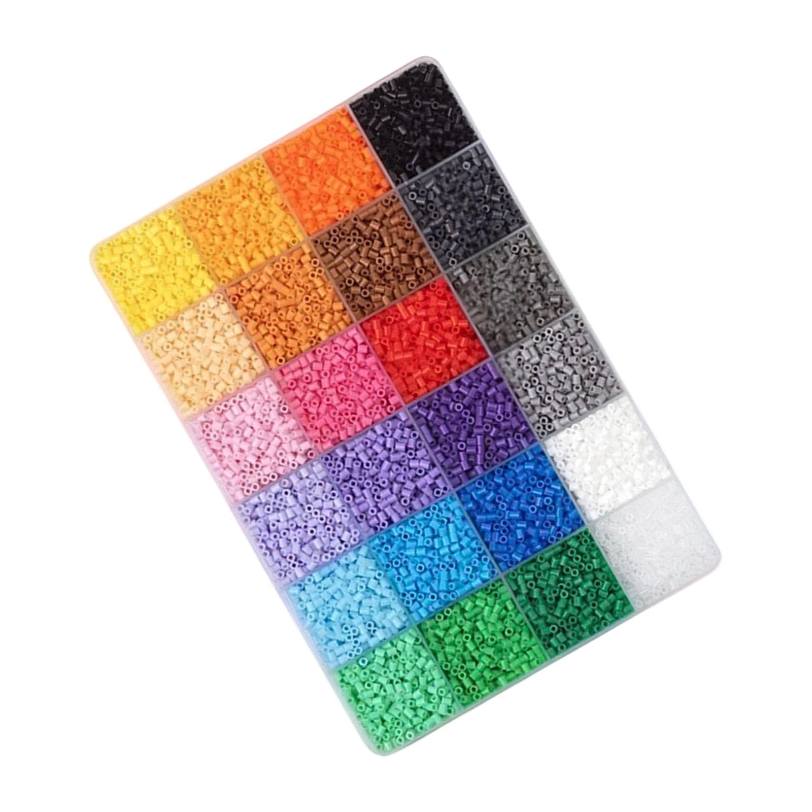 Perles en plastique multicolores pour décorer votre intérieur et créer en famille