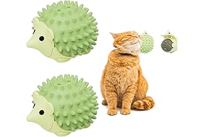 Catnip Balls for Cats - Wall Mounted Lickable Catnip Treat Dispenser for...