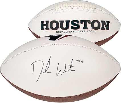 Deshaun watson signed football Clearance