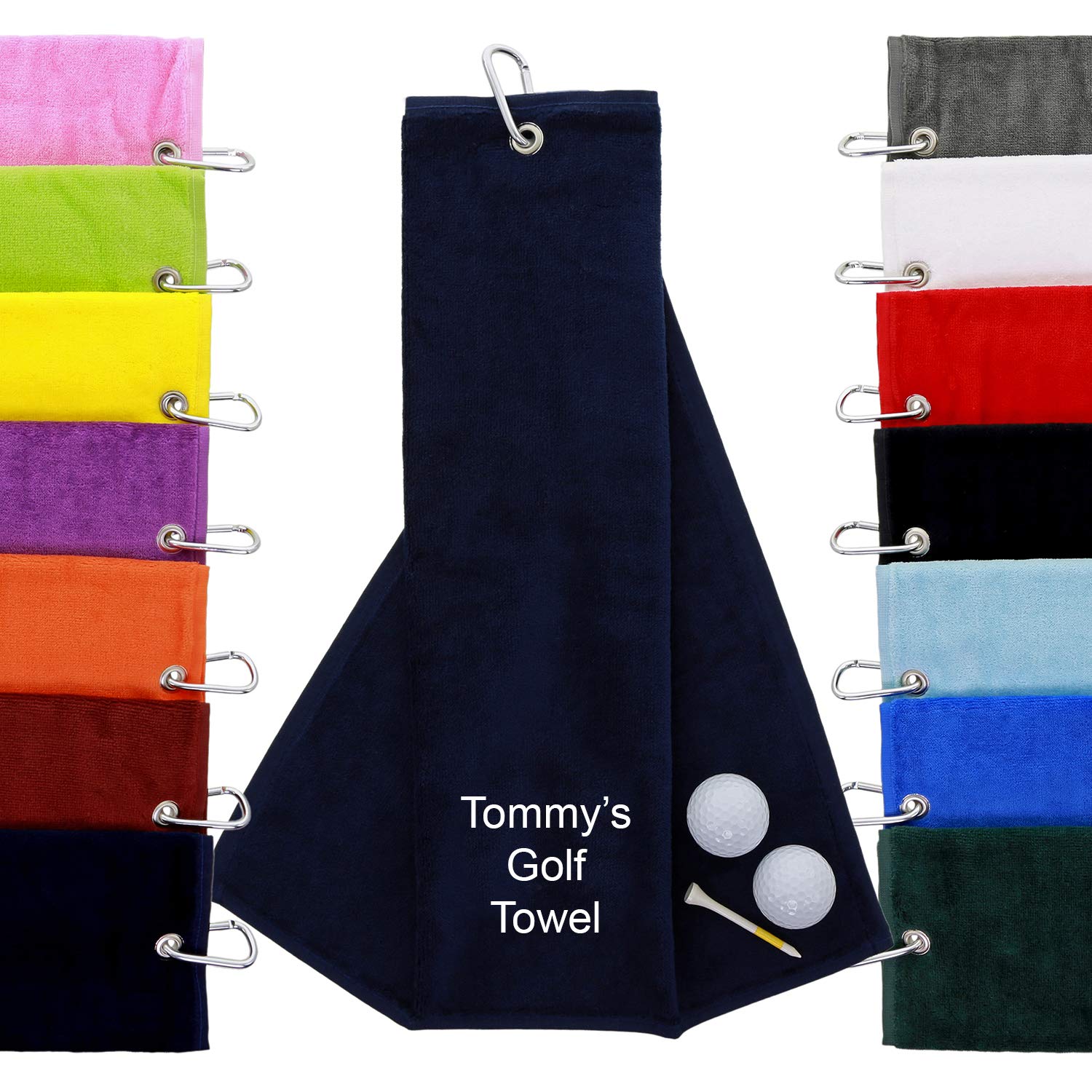 Duncan Stewart Men's Golf Towel - Navy