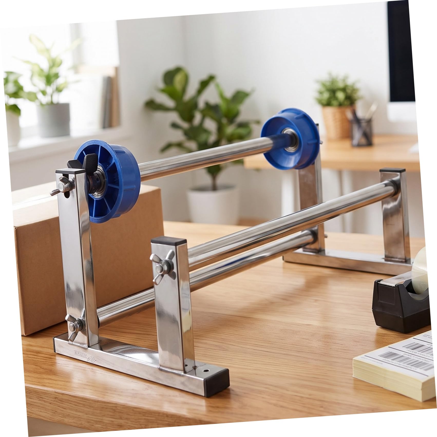 Manuelle Verpackung für Abrollhilfe und Stretchfolien Umzug