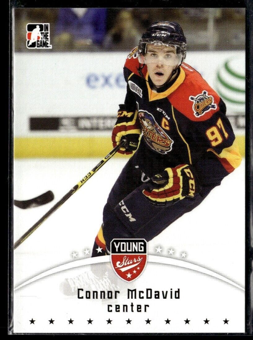 Generic 2014-15 in The Game CHL Draft Connor McDavid #21 Pre-Rookie, BLUE