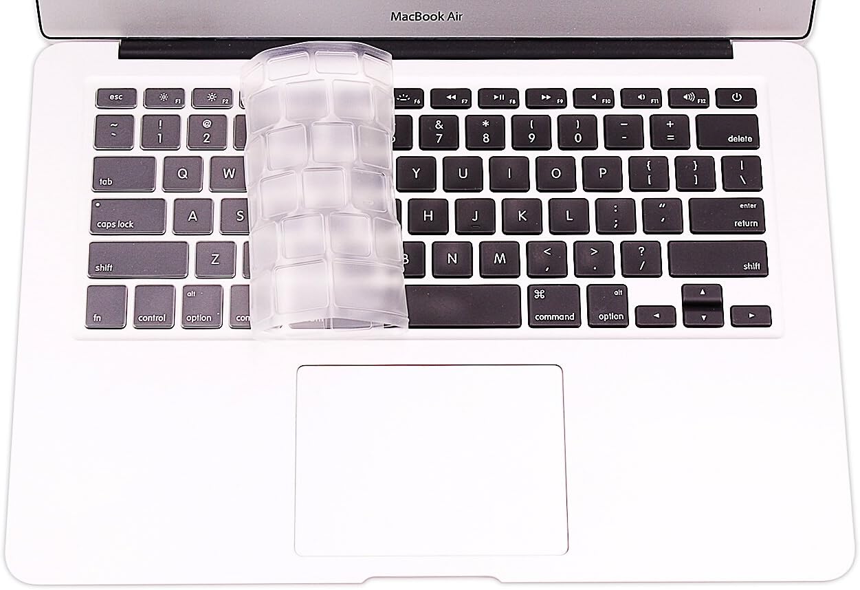Ultra Thin Keyboard Cover Protector for MacBook Pro 13 15 inch & Air 13 inch Apple Keyboard Skin Clear Soft Protect