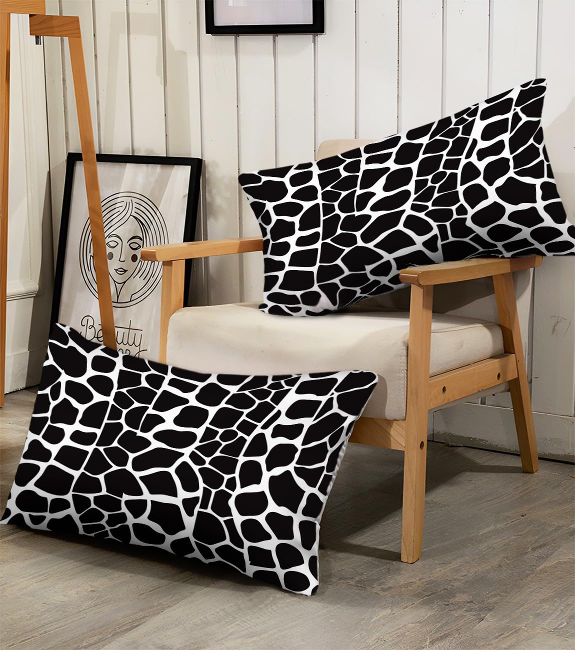 Set copripiumino da 155 x 220 cm, per bambini, ragazzi e adolescenti, per letto singolo, strisce colorate con motivo leopardato, copripiumino con chiusura lampo e federa da 80 x 80 cm