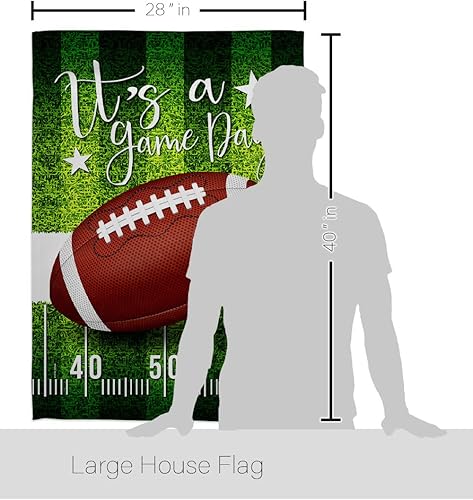 Miniatura 2 de Decoración del Super Bowl 2023 para decoración del hogar, arte de pared para habitación, patio, porche, césped, jardín, bandera, poste, tapiz al