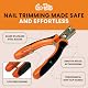 GoPets Nail Clipper for Small to Medium Pets, Quick Sensor Safety Guard, Heavy Duty Trimmer for Thick Nails, Stainless Steel Blades, Grooming Tool for Dogs & Cats, Non-Slip Handle, Built-in Nail File Product Image 3