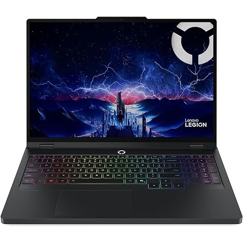 Lenovo Legion Pro 5i 16" Gaming Laptop, 2.5K WQXGA OLED Display, Intel Core Ultra 9-275HX, NVIDIA GeForce RTX 5070 8GB, 32GB RAM, 1TB SSD, Wi-Fi 7, RGB Backlit, Win 11 Eclipse Black