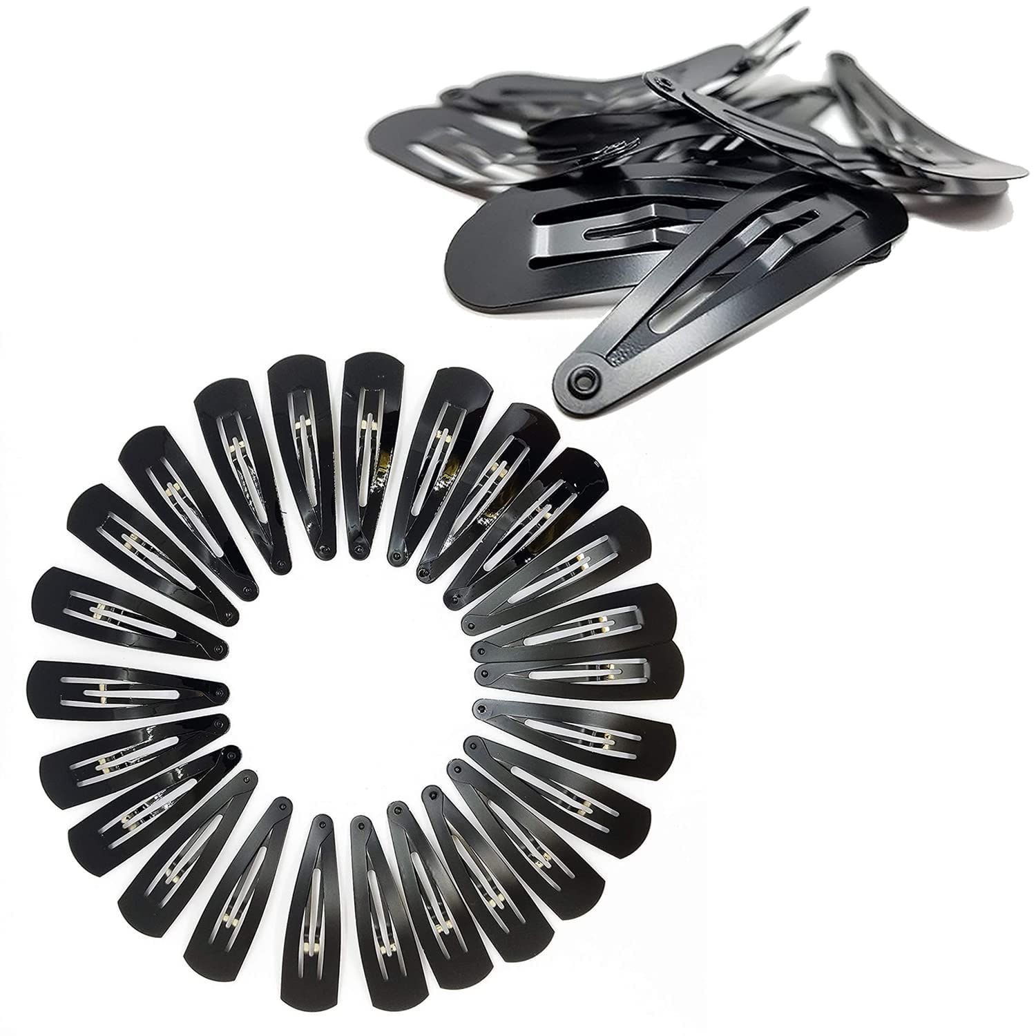 Little Smile Special Quality Tic Tac Hair Clips for Women and Girls (Black-24 Pcs) Pack of 2 (B08F3R2PWR) Amazon Price History, Amazon Price Tracker