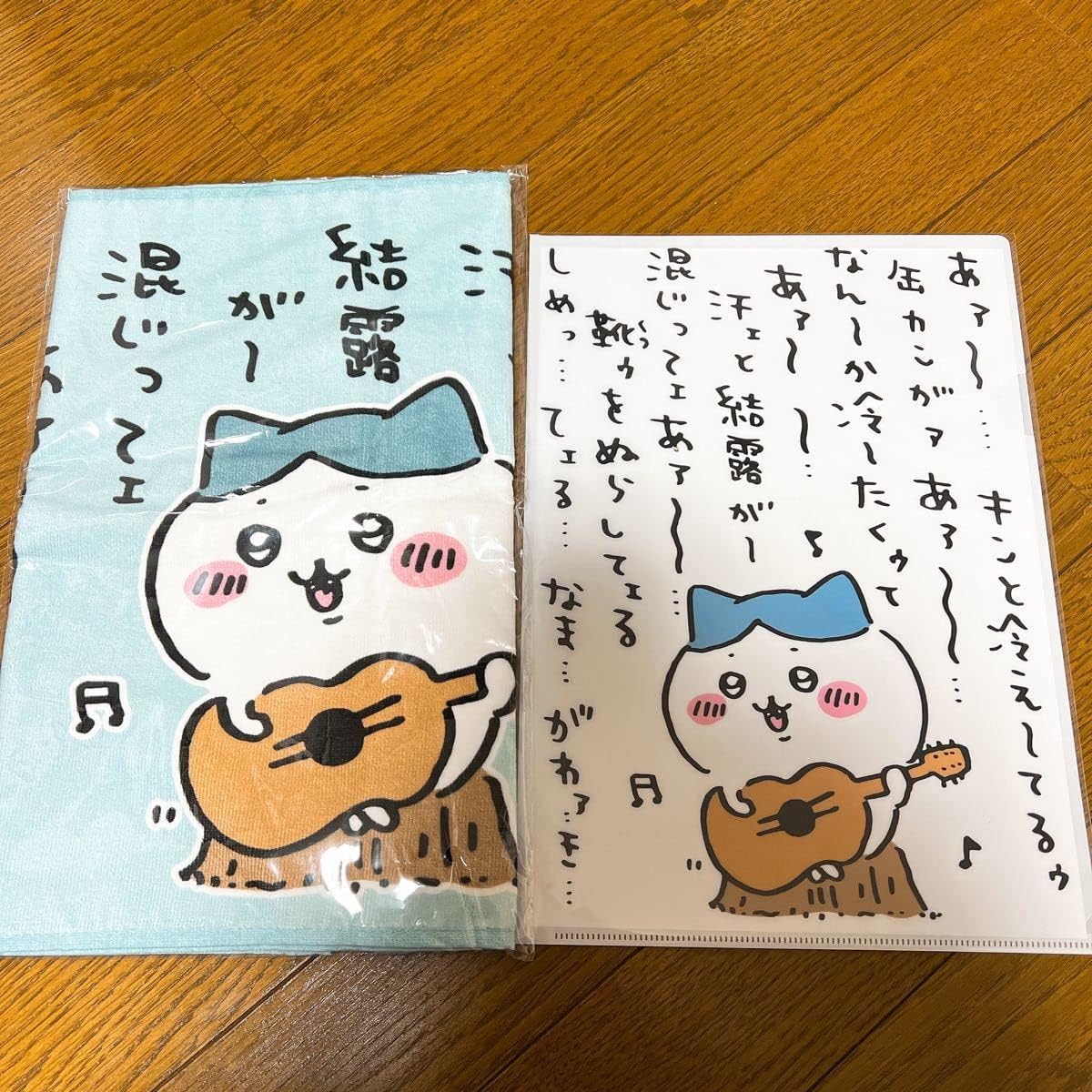ちいかわ ちいかわの森 ハチワレのうた クリアファイル なまがわ