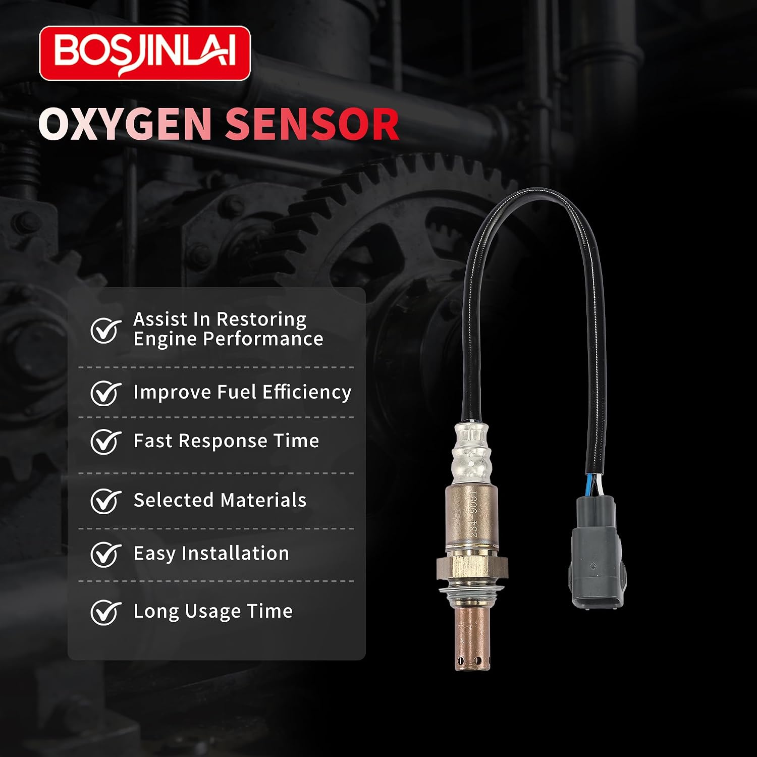 O2 Oxygen Sensor Upstream for Toyota FJ Cruiser 4Runner Land Cruiser Sequoia Tacoma Tundra, for Lexus GS300 GS350 GS450h GX460 GX470 IS250 IS350 LS460 1Pc