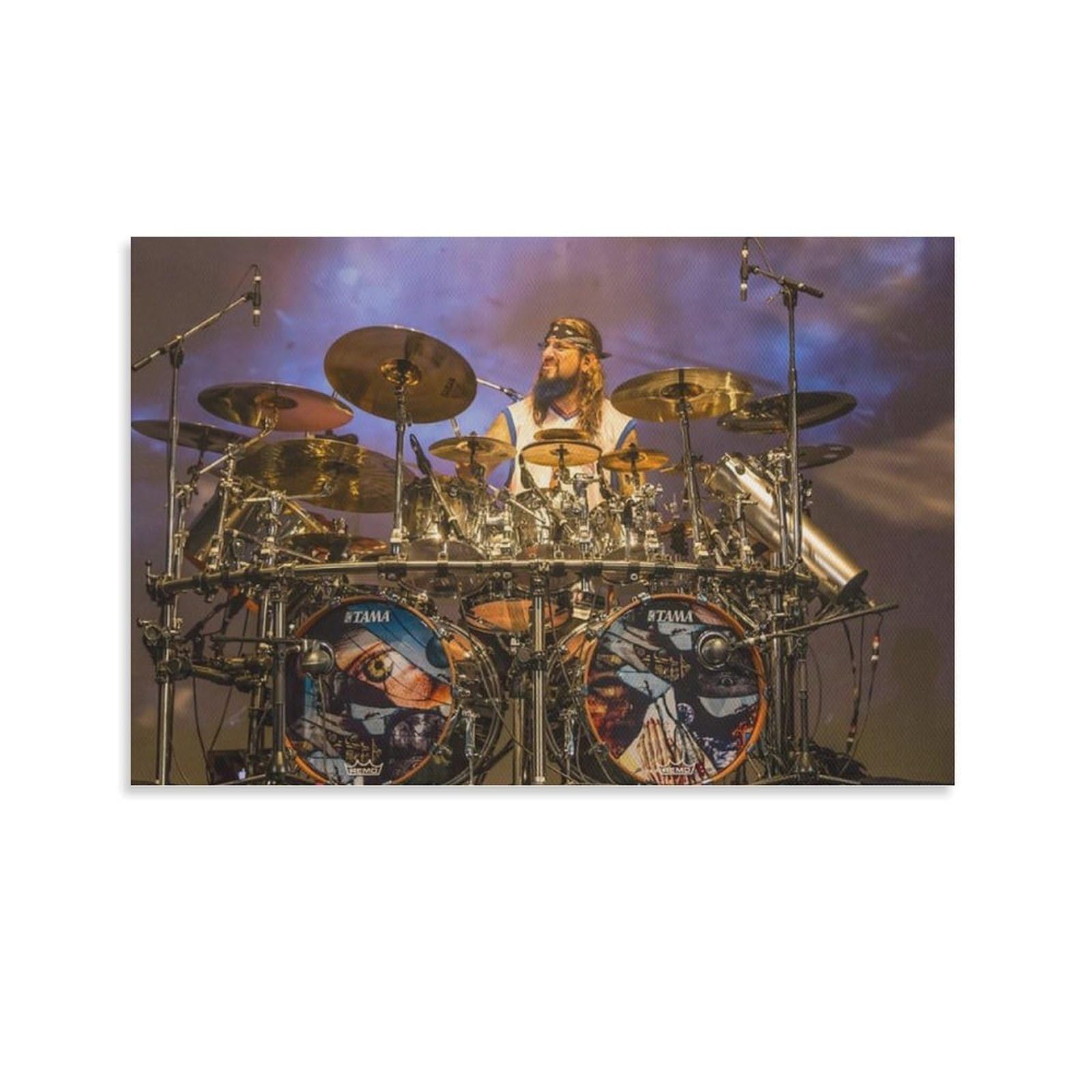 FCOIN Mike Portnoy Canvas Poster Wall Art Picture Painting Poster Canvas Print Posters Artworks Room Decor 16x24inch(40x60cm)