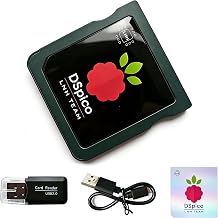 DSPico DS Flash Cart Injection-Molded Game Card Not 3D-Printed, RP2040 Open-Source Flashcart with 6MB/s High-Speed Loading, Easy Plug & Play, Precision Fit Wont Damage Console Black