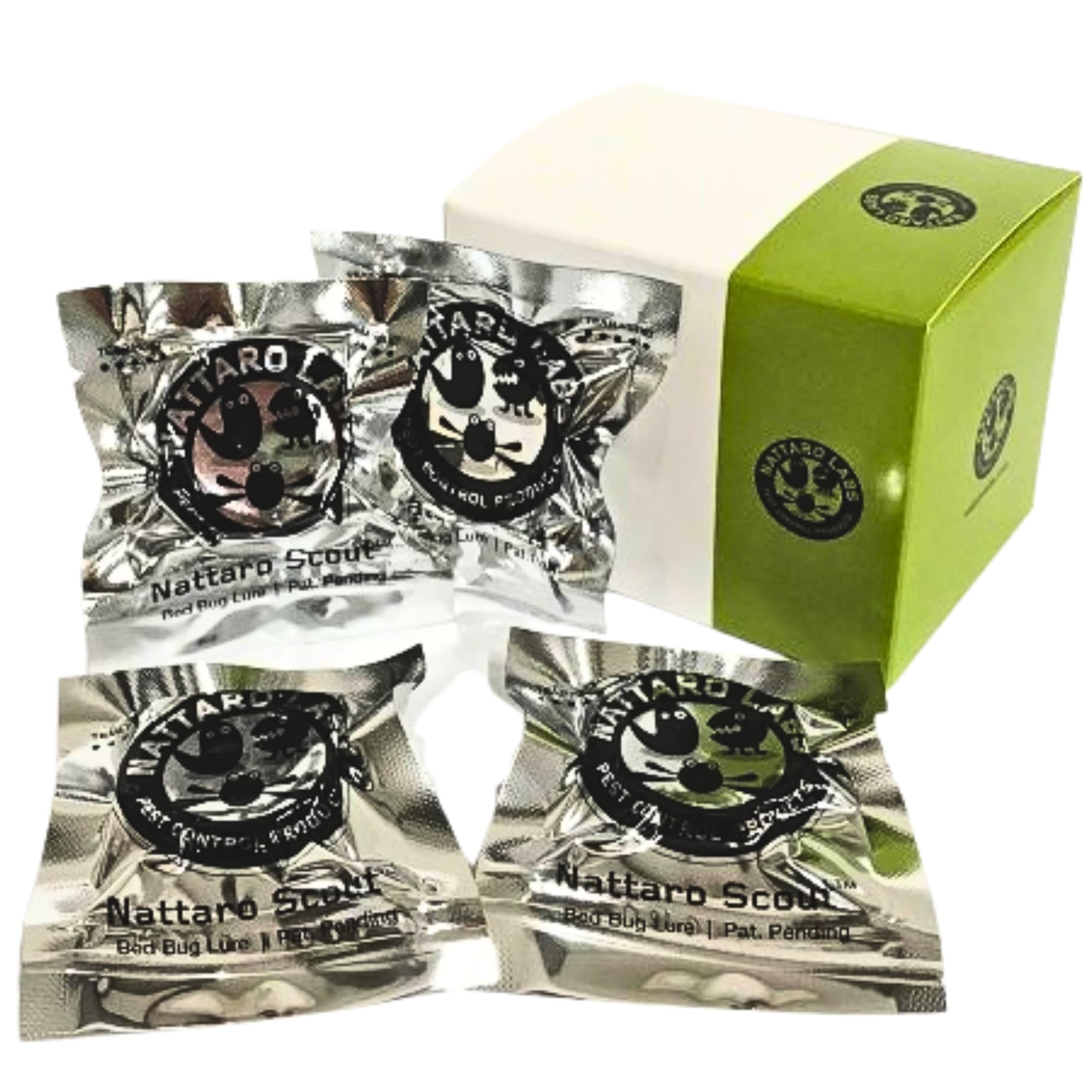 Bed Bug Trap – Interceptor, Monitor & Detector | Chemical-Free Bed Insects Prevention, Lure & Control | Indoor Bedbug Treatment for Home, Mattress, Furniture & Travel Use