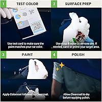 Vista 143 de TouchUpDirect C7S Wolf Gray - Brocha de retoque compatible con Kia Exact Match - Kit esencial