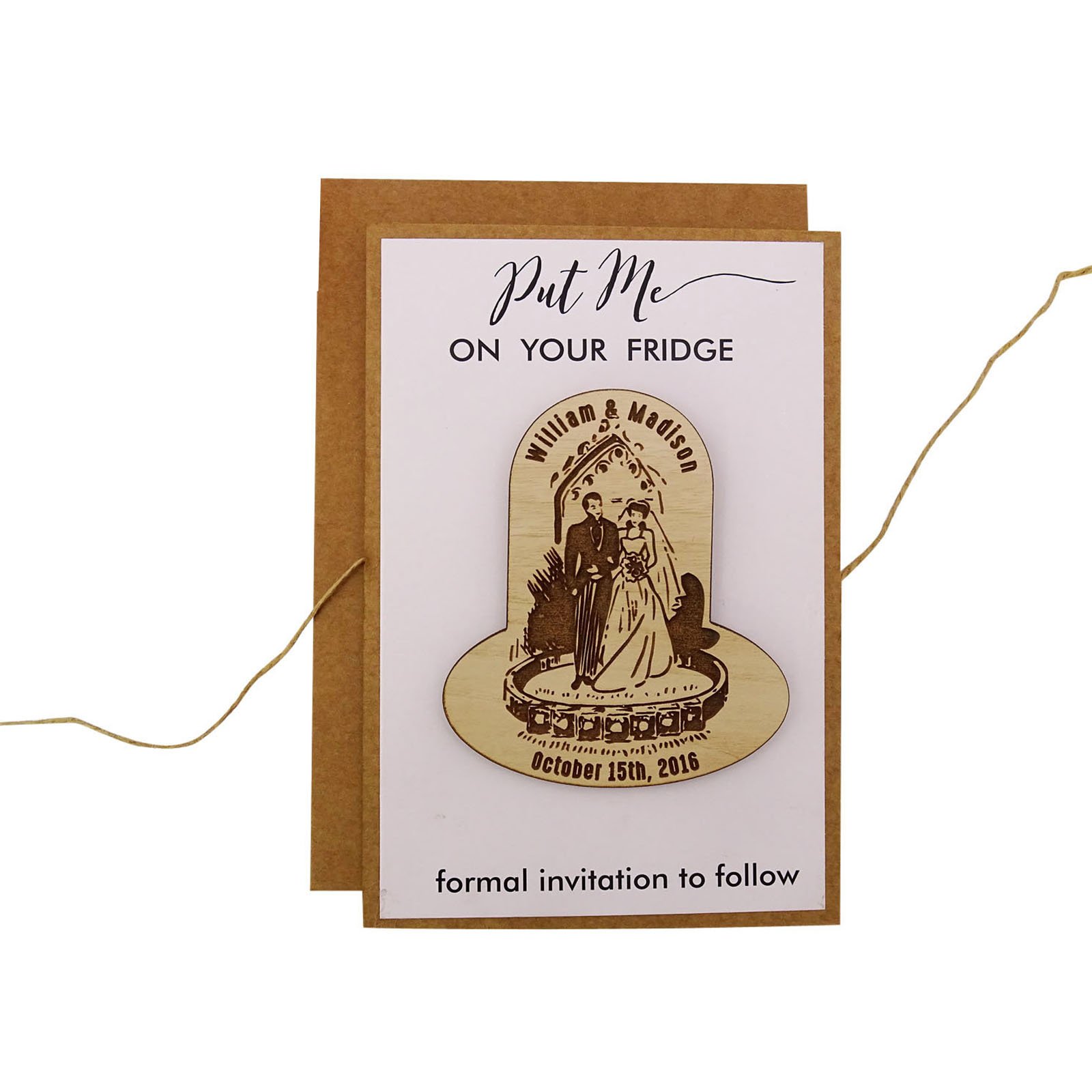 Darling Souvenir Rustikale Hochzeit Abwehr das Holz Magnet 25 Individuelle Gravur Holz Magnet Personalisierte Geschenke