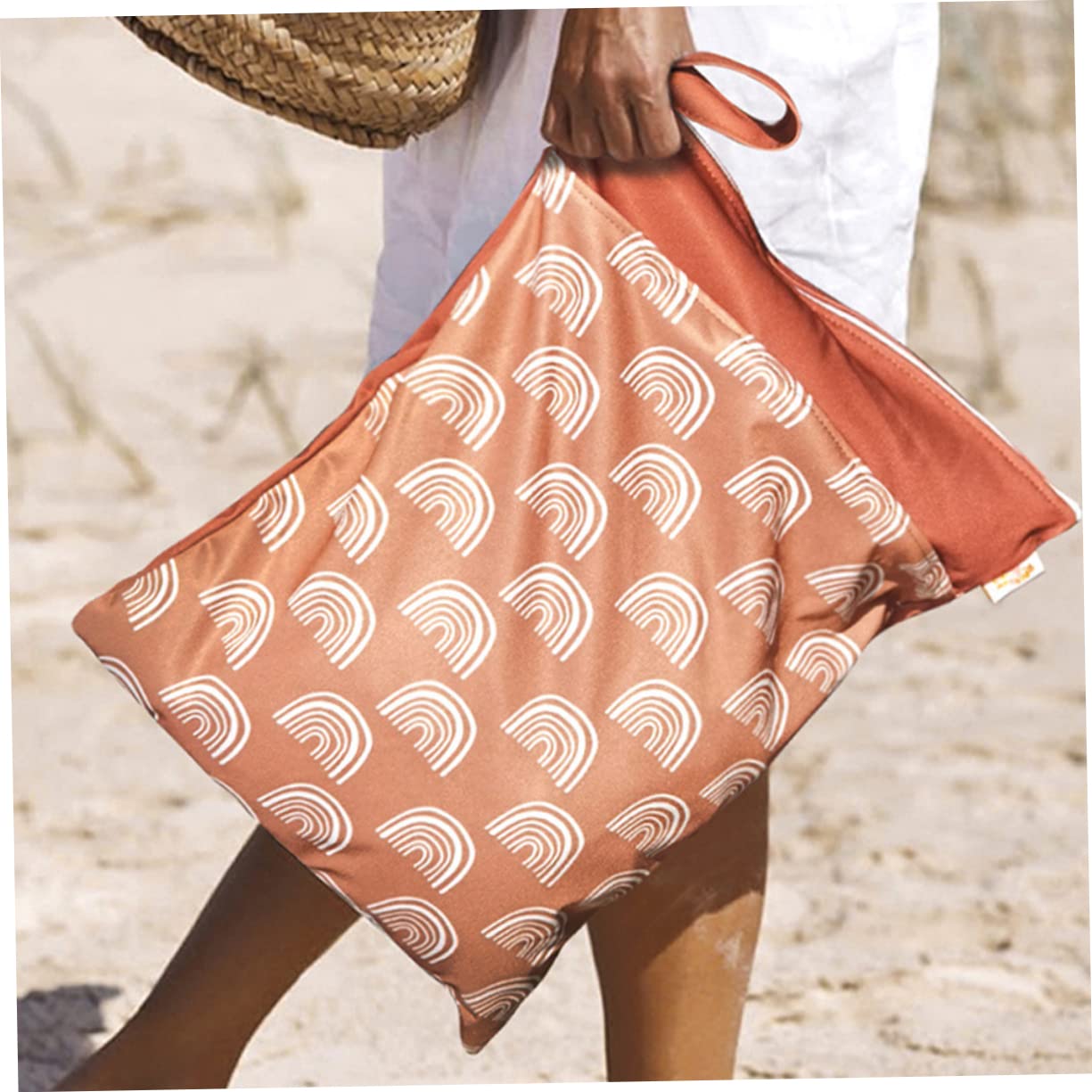 TOYANDONA 4 Piezas Bolsa Mojada Bolsas Organizadoras De Pañales Bolsa Seca Mojada Sacos De Pañales Esenciales De La Bolsa De Pañales Tienda De Cuna Pañal De Bebe Nórdico Tela Bebé