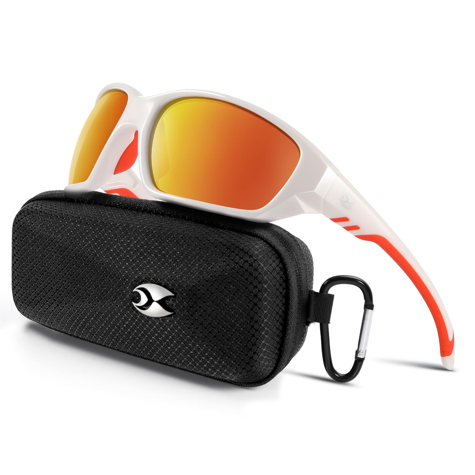 suoso Sports Polarized Sunglasses for Men: Womens UV400 Protection Sun Glasses Wrap Around Goggles for Fishing Driving TR90