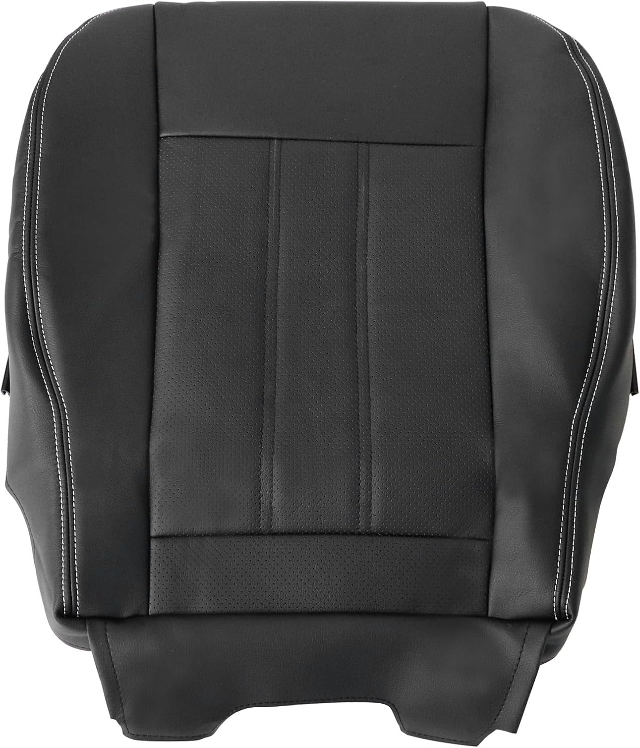 NLQR Front Driver or Passenger Bottom Replacement Seat Cover Black Compatible with Chrysler Town and Country 2011 2012 2013 2014 2015 2016 Compatible with Dodge Grand Caravan 2008-2020