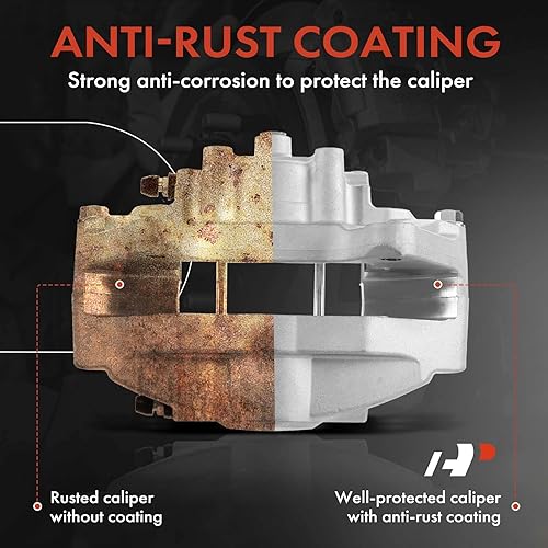 Miniatura 6 de A-Premium Conjunto de pinza de freno de disco compatible con modelos seleccionados de Subaru - Impreza 2008-2014, WRX 2015-2016, WRX STI 2015-2017,