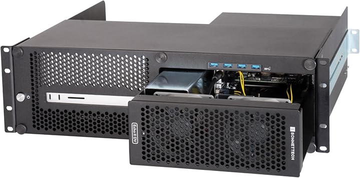 Sonnet xMac Studio 3U Rackmount Enclosure with Echo II DV T5 Module