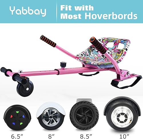 Miniatura 3 de Eco-Friendly Hoverboard Seat Attachment - Cool Seat, Swivel Wheel, Adjustable Length - Compatible with 6.5", 8", 8.5", 10" Hoverboards - Safe &