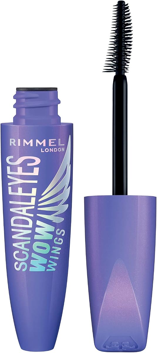 Wow Wings Mascara, Long-Wearing, Volumizing, Smudge-Proo, 003, Extreme Black, 0.4oz