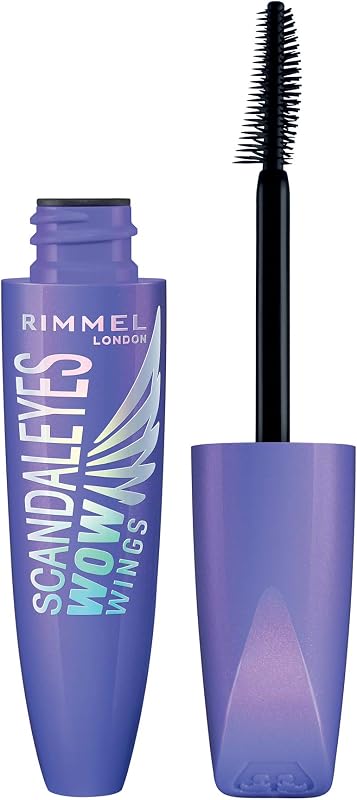 Wow Wings Mascara, Long-Wearing, Volumizing, Smudge-Proo, 003, Extreme Black, 0.4oz