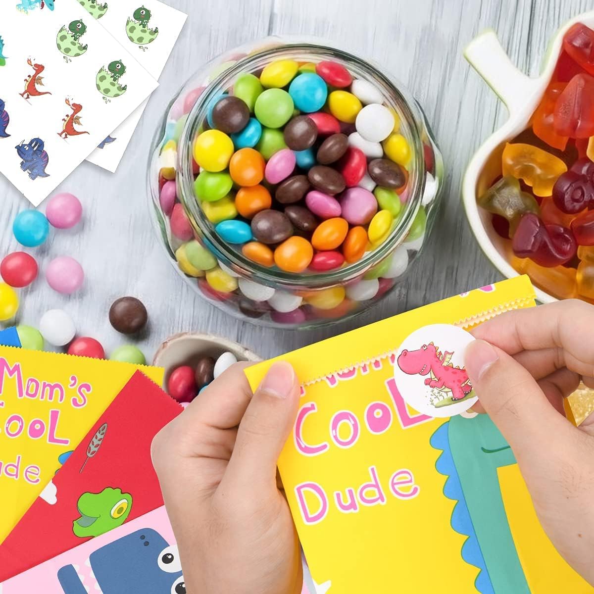 flintronic Gift Bags, 20 Pcs Sweets Party Bags Candy Paper Baging - Image 4