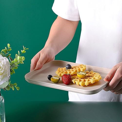 Miniatura 2 de Bandejas de arte de plástico, paquete de 8 bandejas apilables para actividades, bandeja organizadora de manualidades, bandeja de servir, bandeja de