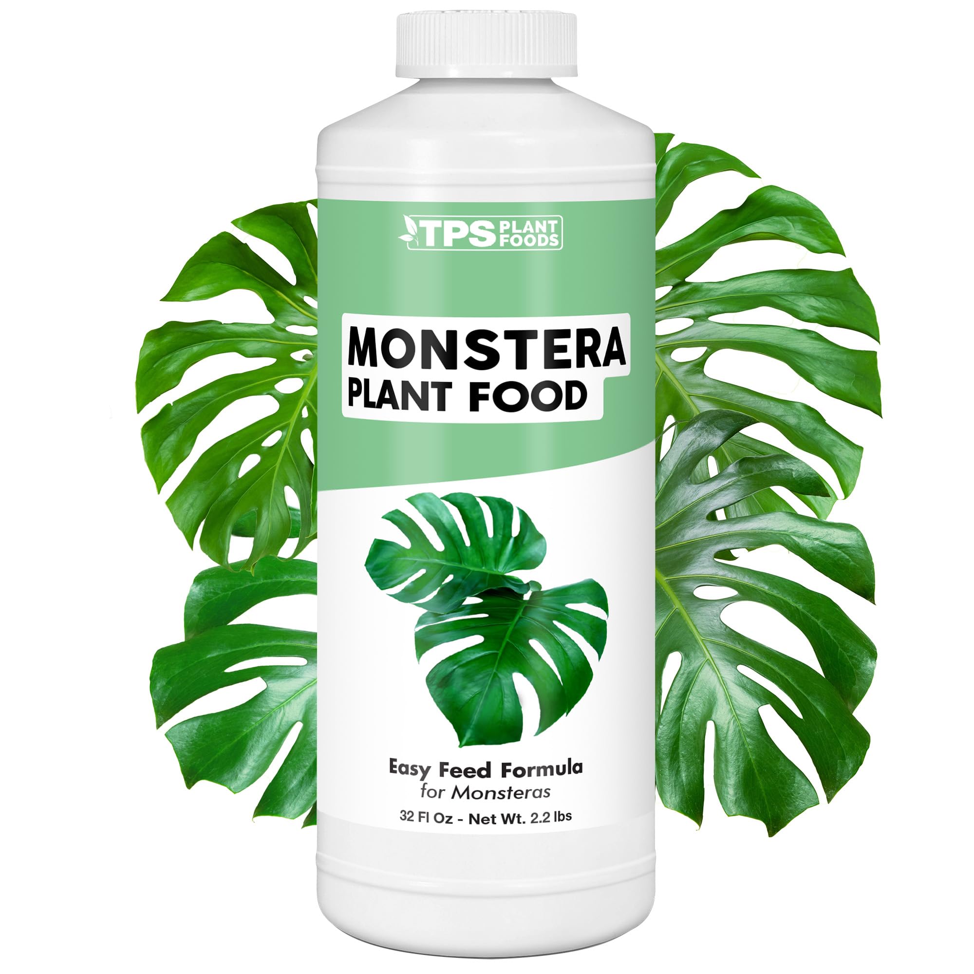 Monstera Plant Food for Monsteras and Philodendrons, Tropical Houseplant Liquid Fertilizer, 32 oz (1 Quart)