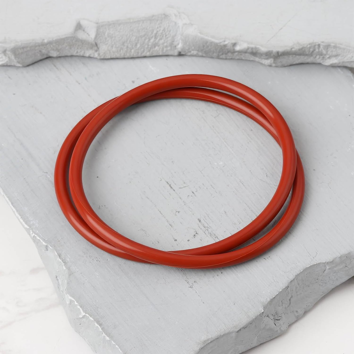 2Pcs Silicone Drive Belt 99x3.1mm Replacement Antenna Rotation Belt Compatible with Raymarine Pathfinder Radar Dome R096 RD218