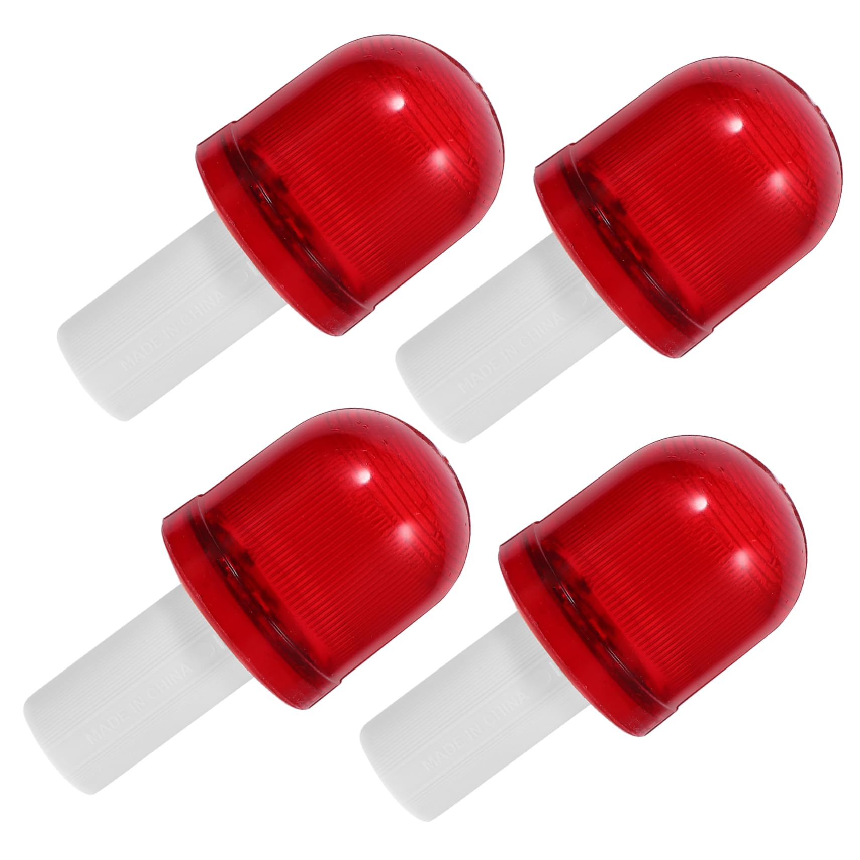 Alipis 1set Traffic Cone Warning Lights Emergency Flashing Lights for Parking and Construction Weather Resistant Traffic Cone Flashers for Enhanced Night Visibility 4pcs
