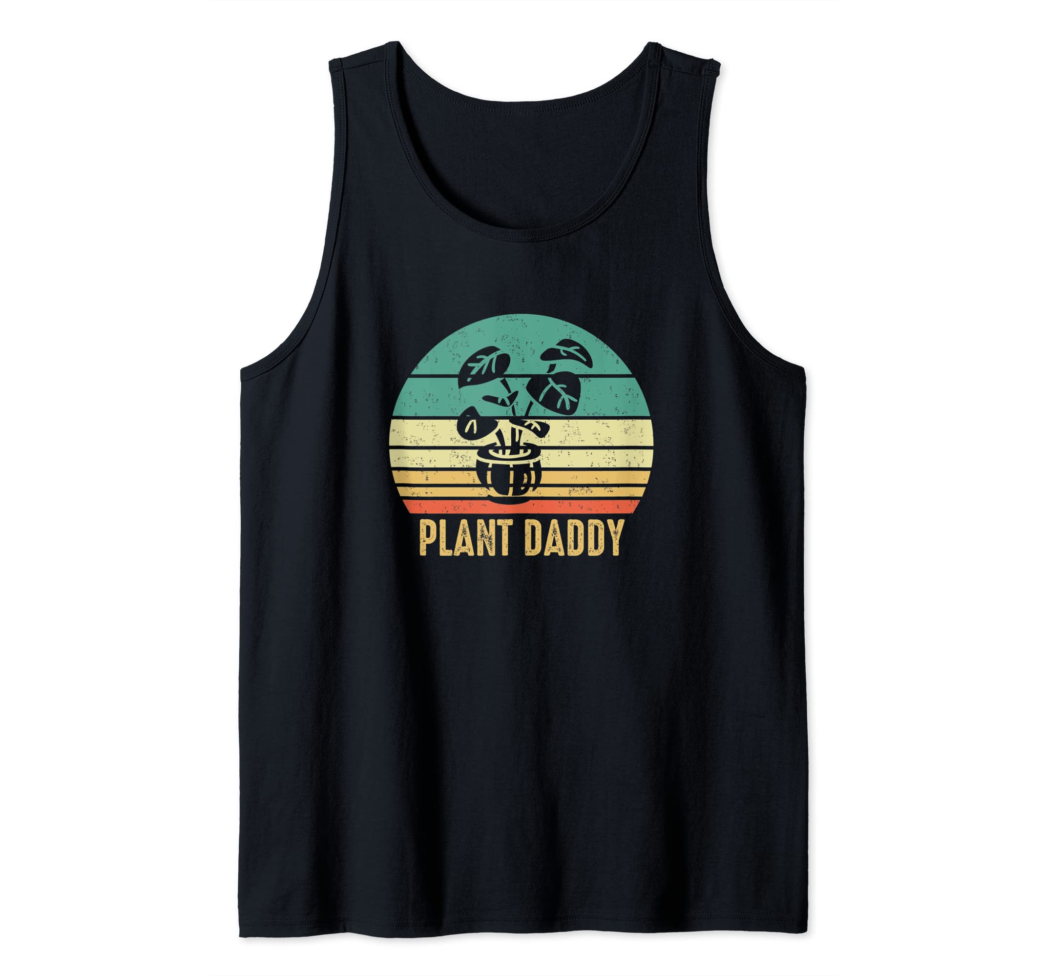 Plant Daddy Funny Garden Plants Landscaping Gardener Tank Top