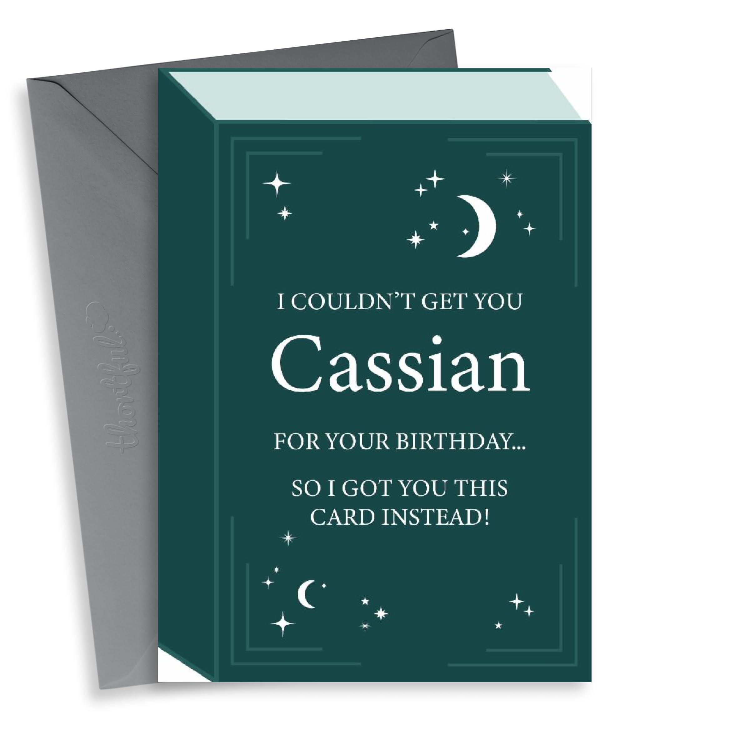 Fun Birthday Card - ACOTAR - Cassian