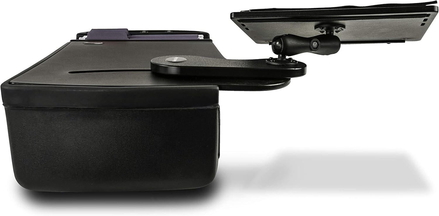 AutoExec AUE10070 Reach Front Seat Car Desk Black Finish : Everything Else