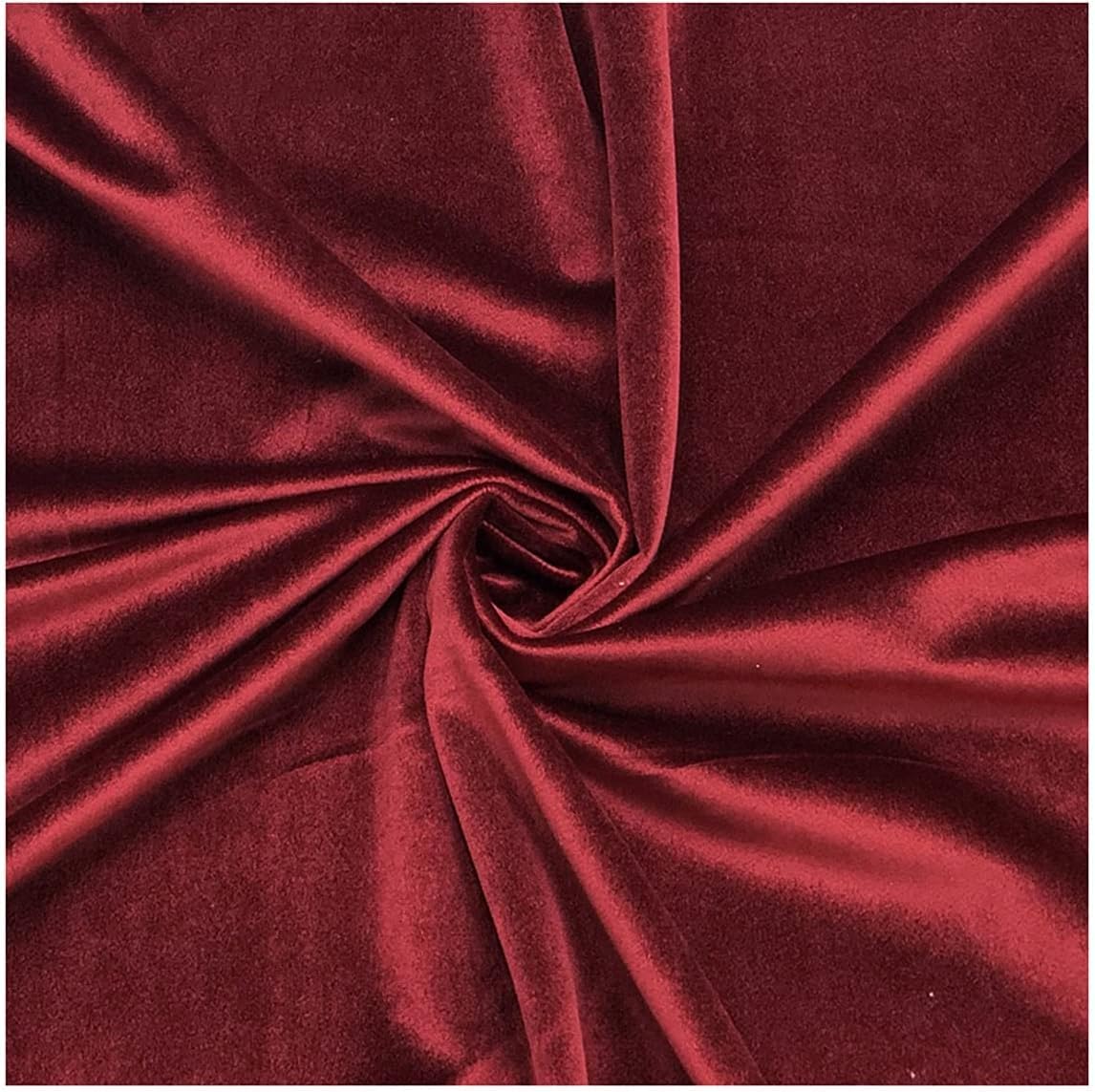 Amazon.co.jp: ベルベット生地 赤 145 * 100cm 幅、縫製、装飾、衣類