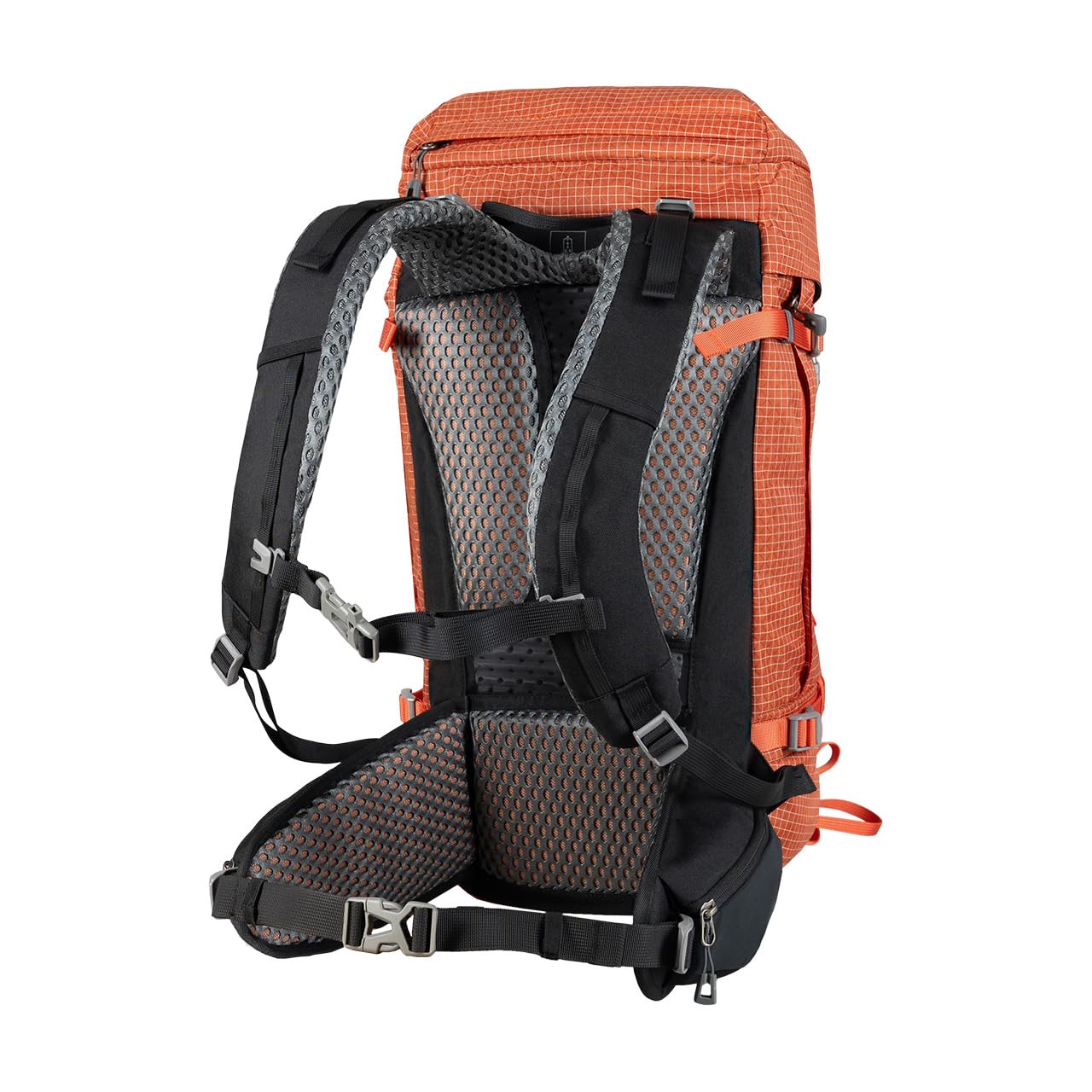 Alpinus - Plecak turystyczny Ampato 30 L, plecak sportowy i outdoorowy, trekkingowy 8 kieszeni, ergonomicznie uformowany, plecaki turystyczne - ceglastoczerwony