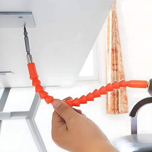 Miniatura 6 de Guyuyii 3 extensiones de broca flexible (11.8 pulgadas)  Soporte flexible para puntas de destornillador para espacios reducidos y esquinas muertas