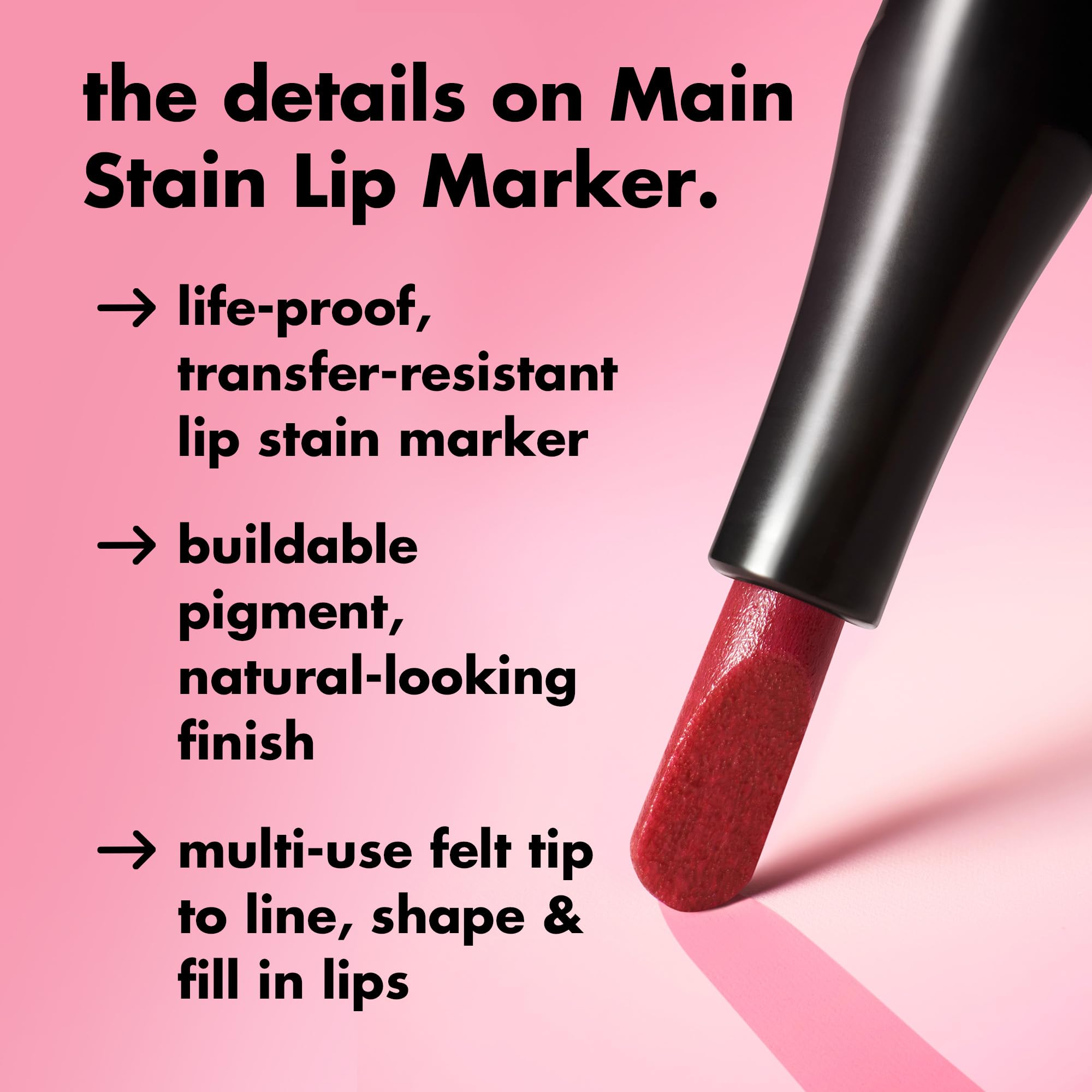 e.l.f. Beigebait Lip Stain Marker - Long-Lasting Color -3