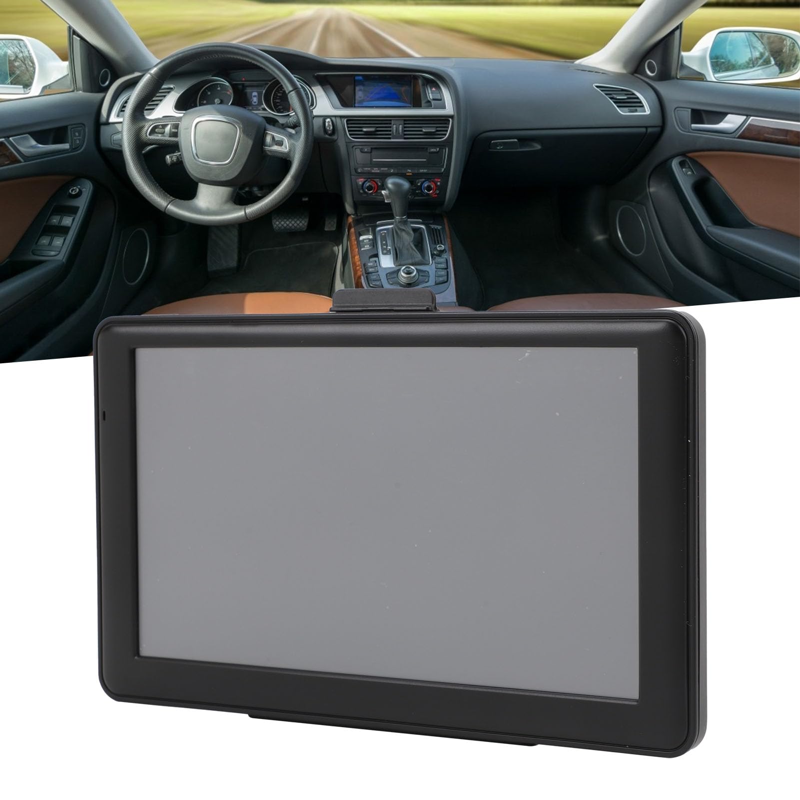 Navegación GPS para Conductores de Camiones, Navegador GPS con 7 Pulgadas, 2024, con Guía por Voz y Advertencia de Cámara de Velocidad GPS para (Versión asiática)