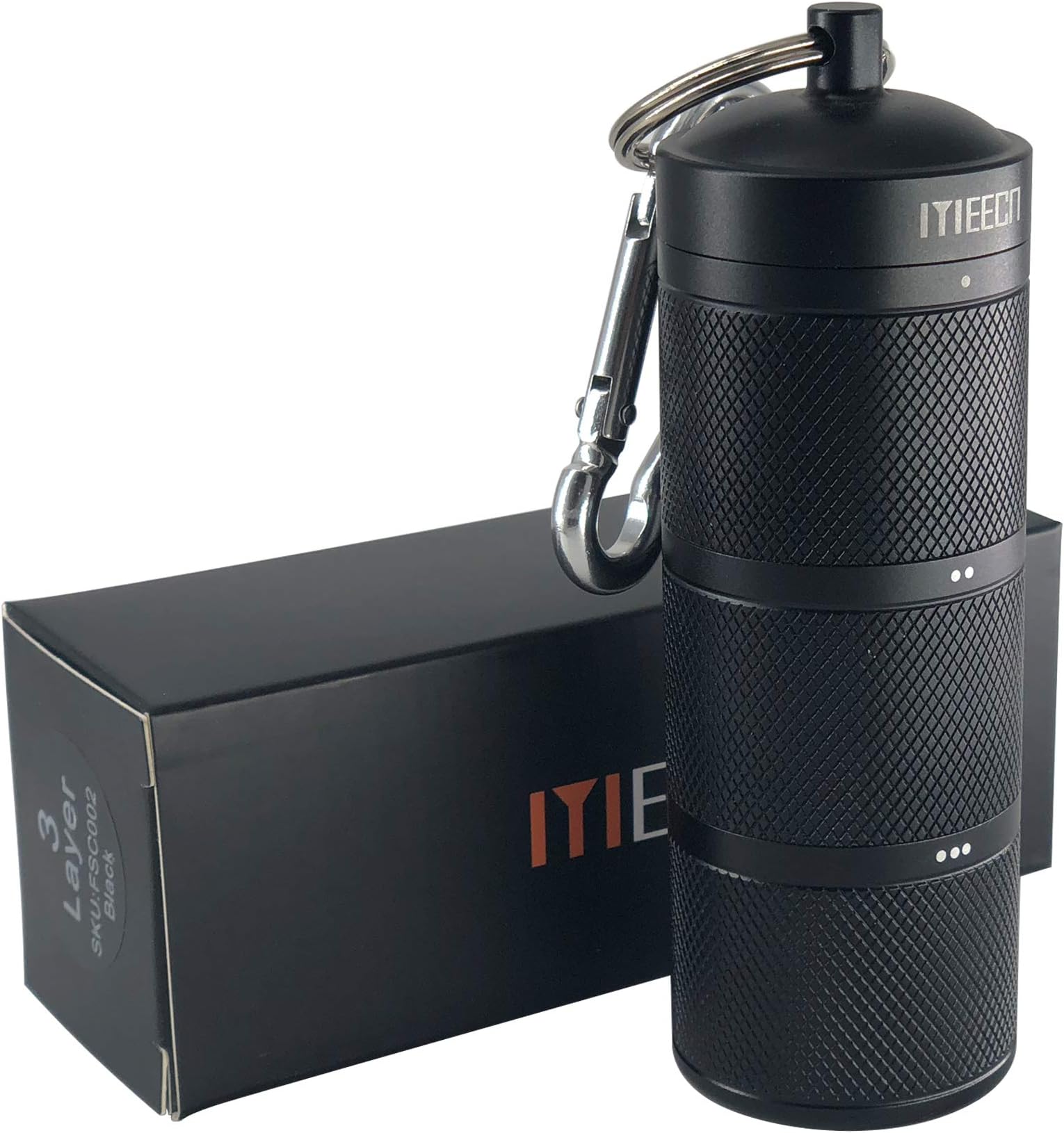 MEECN Three Layer Large Pill Organizer, Aluminium, Metal Dispensers, Waterpro...