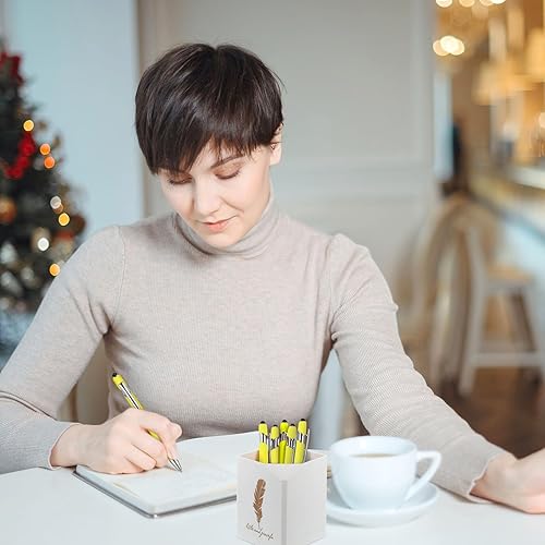 Miniatura 6 de Zonon 38 Piezas Bolígrafo de Punta de Goma con Punta de Stylus Bolígrafo de Metal Elegante Stylus Capacitivos con Agarre de Goma Suave, Tinta Negra