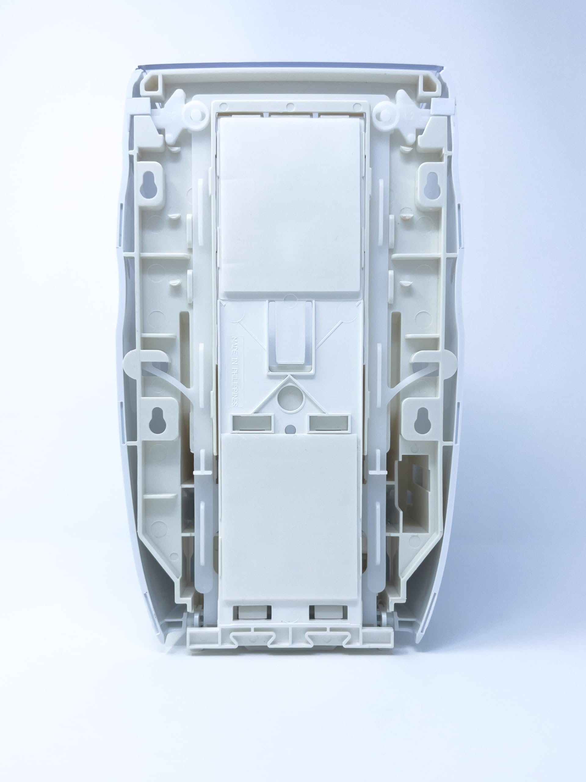 White Manual Soap and Sanitizer Dispenser, 1000 mL