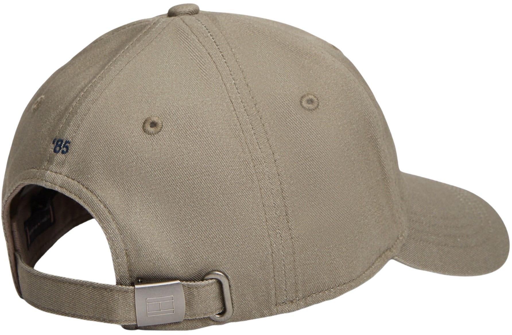 Tommy Hilfiger Męska czapka z flagą Th Soft 6 paneli AM0AM14099 czapka, brązowa, jeden rozmiar