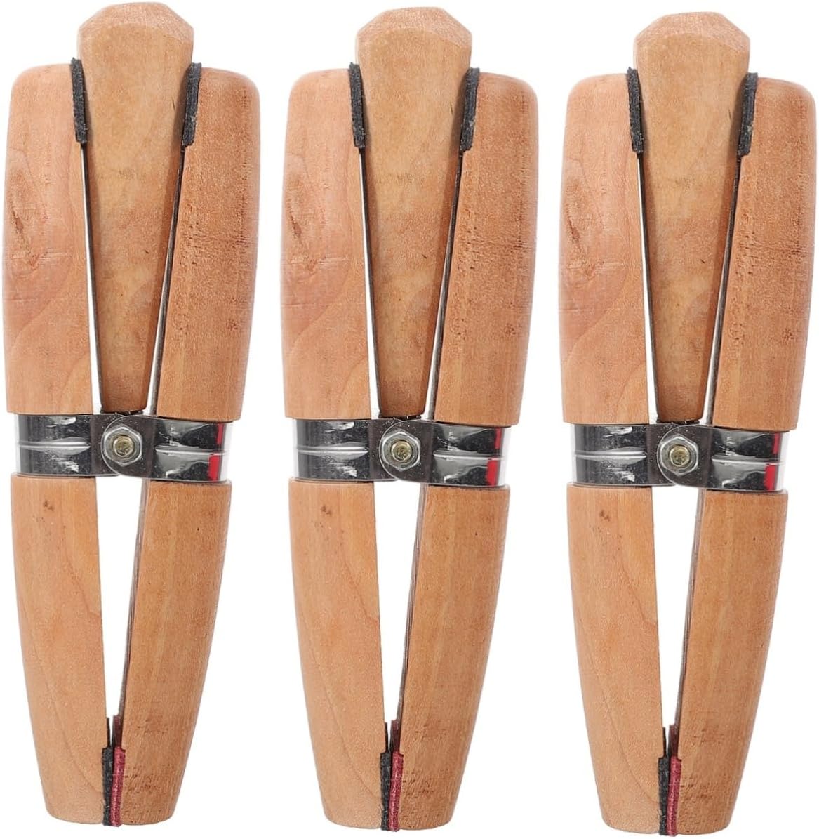 LALAFINA 3pcs Ring Maker Tool Ring Clamp Fixing Clip Jewelers Holder Polishing Clamp Vice Portable