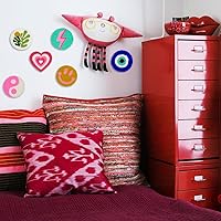 Vista 5 de Kit de Aguja de Perforación Mefatus para Principiantes Adultos Niños Fácil Kit de Bordado de Aguja de Perforación Herramienta Enhebrador Tela Aro