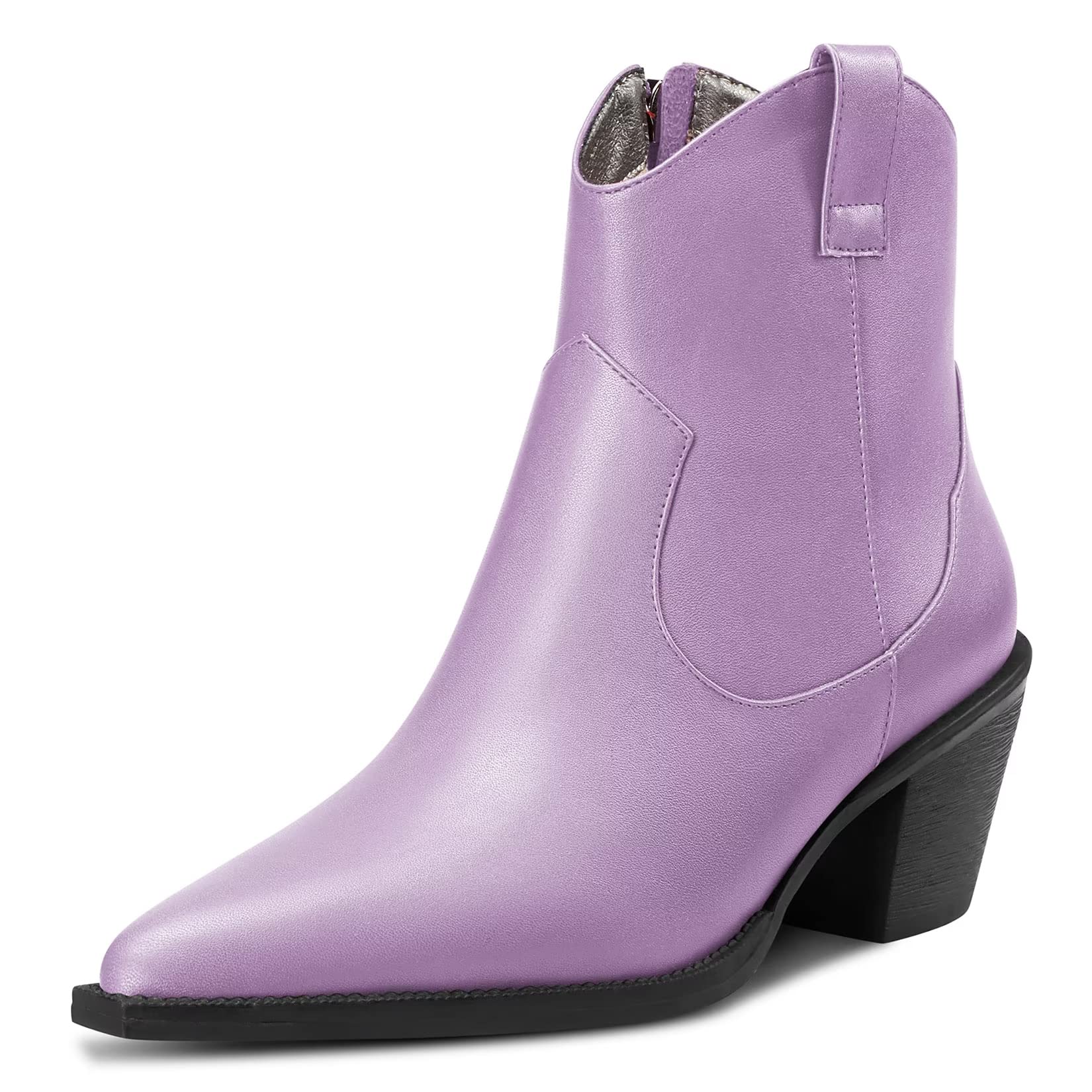 Castamere Donna Basso Gattini Tacco Heel Chiusa a Punta Stivaletti Slip-on Classico Dress da Matrimonio Ufficio Equitazione Stivali
