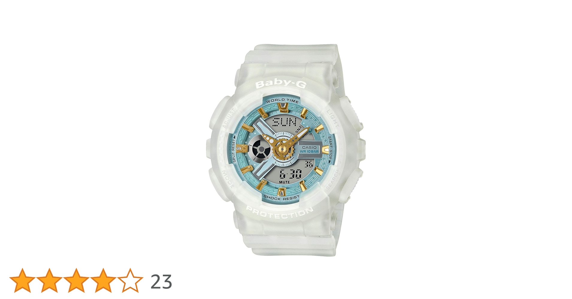 時計 Sea Glass Colors BA-110SC BA110SC-4A | BABY-G ANALOG DIGITAL Pink | CASIO