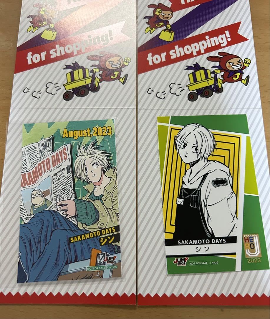 サカモトデイズ シン 10枚 ミニブロマイド ジャンプショップ 限定版 